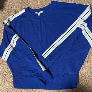 Express One Eleven Sweatshirt Size XS Blue Striped
